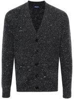 Drumohr cardigan boutonné à col v - Gris