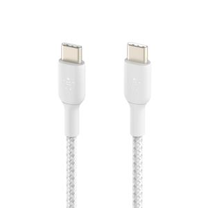 Belkin CAB004BT1MWH USB-kabel 1 m USB C Wit