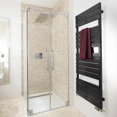 Design Radiator HSK Lavida| 55x112 cm | CV en/of electrische werking | Zij aansluting | 568 watt | Antraciet