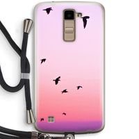 Fly away: LG K10 (2016) Transparant Hoesje met koord