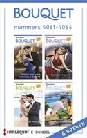 Bouquet e-bundel nummers 4061 - 4064 - Michelle Smart, Kelly Hunter, Louise Fuller, Andie Brock - ebook