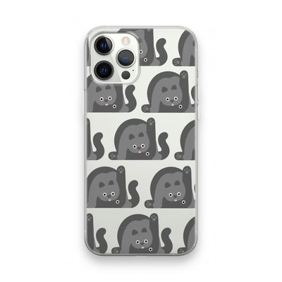 Cats: iPhone 12 Pro Max Transparant Hoesje