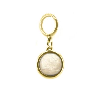 Qoss Kettinghanger Sylvia 12 mm Crème | Goud