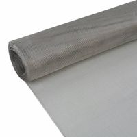 VidaXL Gaas 100x500 cm roestvrij staal zilverkleurig - thumbnail