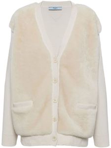 Prada cardigan en cachemire - Blanc