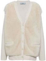 Prada cardigan en cachemire - Blanc