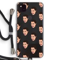 Ugly Cry Call: Pixel 4a 5G Transparant Hoesje met koord