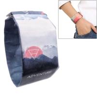 Avontuur patroon creatieve Fashion waterdichte papier Watch intelligente papier elektronische polshorloge