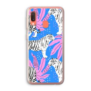 Tijger: Samsung Galaxy A20e Transparant Hoesje