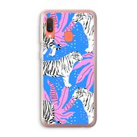 Tijger: Samsung Galaxy A20e Transparant Hoesje