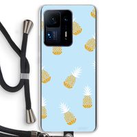 Ananasjes: Xiaomi Mi Mix 4 Transparant Hoesje met koord