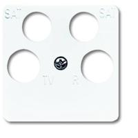 Busch-Jaeger 2CKA001753A8659 Aansluitdoos voor satellietschotel Afdekking Zuiver wit (RAL 9010), Wit 1 stuk(s) Busch-Jaeger 2CKA001753A8659 Aansluitdoos voor satellietschotel Afdekking Zuiver wit (RAL 9010), Wit 1 stuk(s)