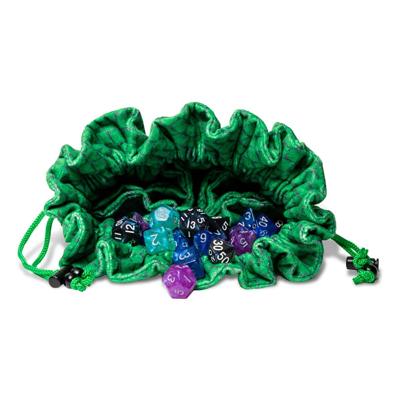 Dragon Storm Dice bag with compartments Green Dragon Scales Dragon Storm Dice bag with compartments Green Dragon Scales