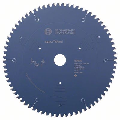Bosch Accessoires Cirkelzaagblad expert for Wood 300x30x2.4/1.8x72 T - 2608642499