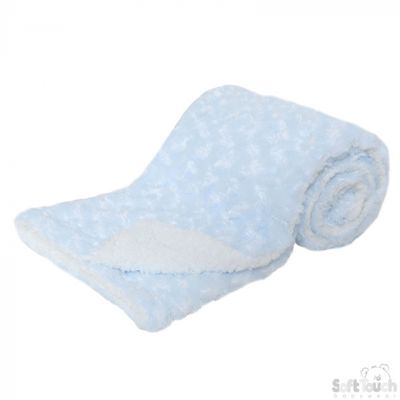 Soft Touch deken Deluxe Rose Mink 70 x 100 cm fleece