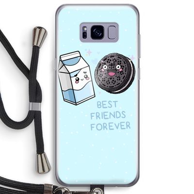 Best Friend Forever: Samsung Galaxy S8 Plus Transparant Hoesje met koord