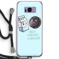 Best Friend Forever: Samsung Galaxy S8 Plus Transparant Hoesje met koord Best Friend Forever: Samsung Galaxy S8 Plus Transparant Hoesje met koord
