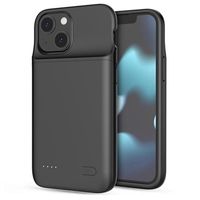 Tech-Protect Powercase iPhone 13 Mini Back-up Batterij Case - Zwart