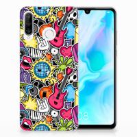 Huawei P30 Lite | Sillicone Back Cover | Punk Rock Huawei P30 Lite | Sillicone Back Cover | Punk Rock