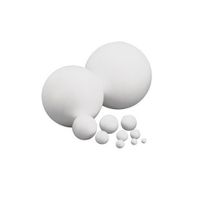 Set van 15x stuks piepschuim ballen van 12 cm