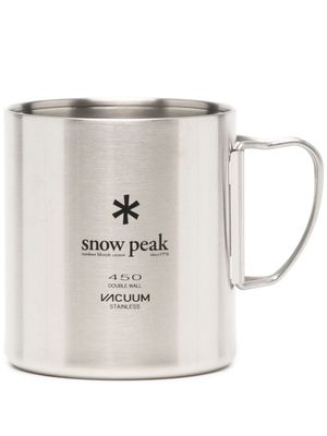 Snow Peak tasse MG-214 à logo imprimé - Argent