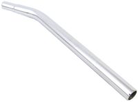 Vwp Zadelpen gebogen 25.4 x 360 mm staal zilver