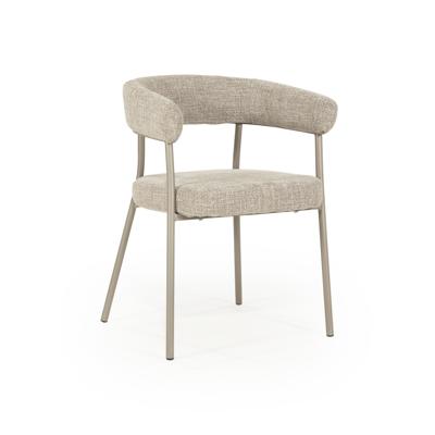 By-Boo Eetkamerstoel 'Yovi' kleur Taupe