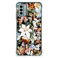 Case voor Nokia G22 Dark Flowers