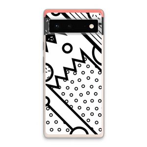 Pop Art #4: Google Pixel 6 Transparant Hoesje