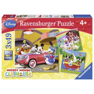 Ravensburger puzzel Disney iedereen houdt van Mickey - 3 x 49 stukjes