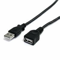 USB-kabel Startech USBEXTAA3BK USB A Zwart