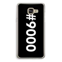 #9000: Samsung Galaxy A5 (2016) Transparant Hoesje #9000: Samsung Galaxy A5 (2016) Transparant Hoesje