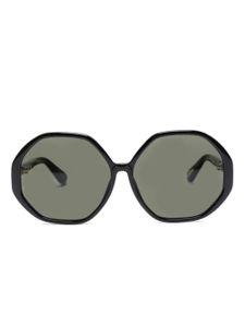 Linda Farrow lunettes de soleil Paloma à monture oversize - Noir