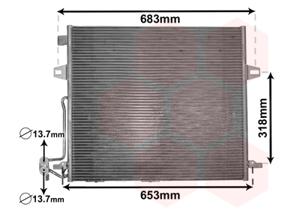 Van Wezel Airco condensor 30005406