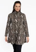 Yoek Tunic wide bottom SERA | Zwart | Maat 58/60