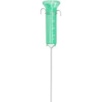 Regenmeter met grondpen - 78 cm - groen - neerslagmeter