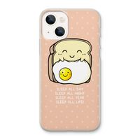 Sleep All Day: iPhone 13 Transparant Hoesje