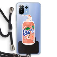 S(peach)less: Xiaomi Mi 11 Lite Transparant Hoesje met koord