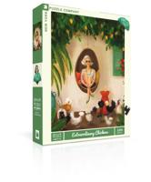 New York Puzzle Company Puzzel Extraordinary Chickens - 500 stukjes