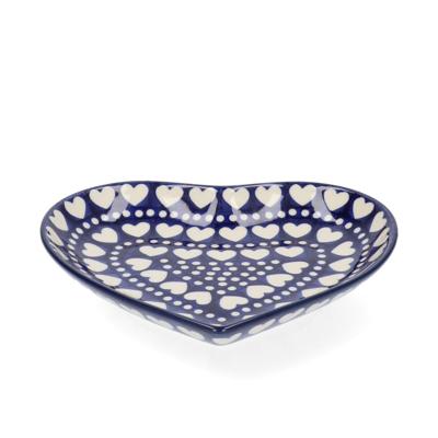 Baking dish heart Medium - Blue Valentine
