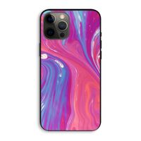 Paarse stroom: iPhone 12 Pro Max Biologisch afbreekbaar hoesje