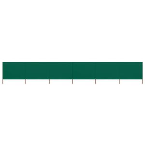 VidaXL Windscherm 6-panelen 800x160 cm stof groen