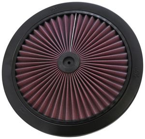 K&N vervangingsfilter X-Stream Top 14inch / zwart (66-1401) 661401