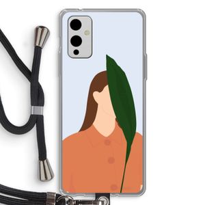 Leaf: OnePlus 9 Transparant Hoesje met koord