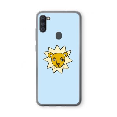 Kleine leeuw: Samsung Galaxy A11 Transparant Hoesje