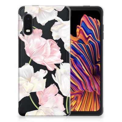 Samsung Xcover Pro | TPU Case | Lovely Flowers