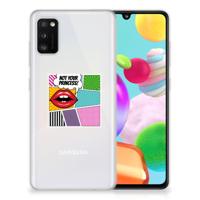 Samsung Galaxy A41 | Sillicone Back Cover | Popart Princess