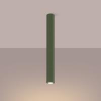 Plafondlamp KARBON 60 olijfgroen