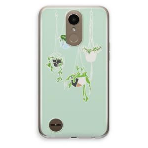 Hang In There: LG K10 (2017) Transparant Hoesje