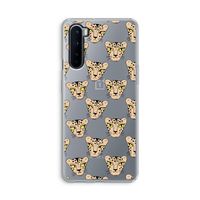 Tijger: OnePlus Nord Transparant Hoesje
